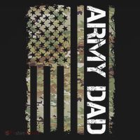 Proud Army Dad United States Usa Flag Gift For FatherS Day Women's Hoodie thumb 2