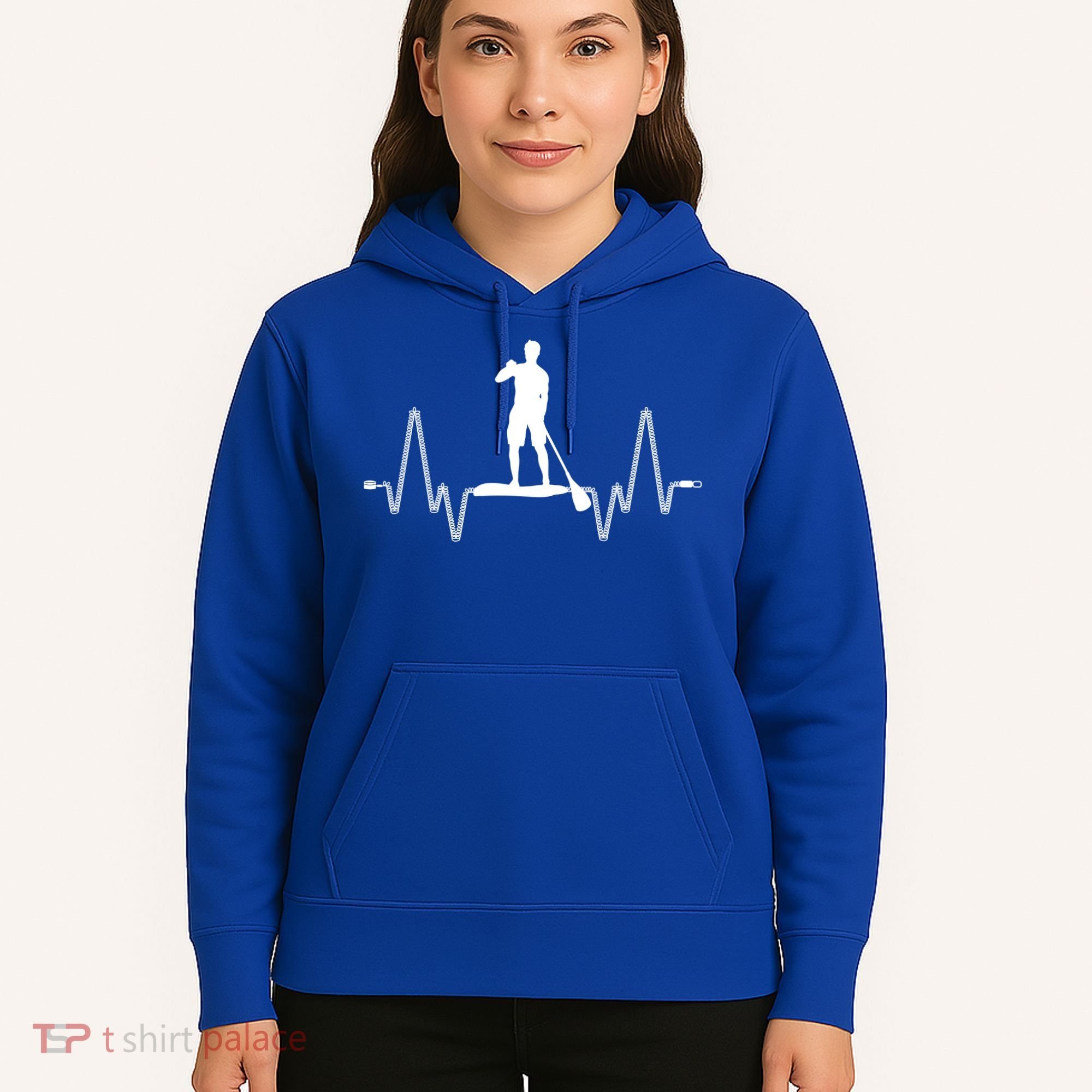 Paddle Board Heartbeat Hoodie