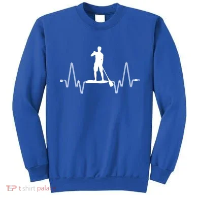Paddle Board Heartbeat Sweatshirt