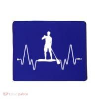 Paddle Board Heartbeat Mousepad thumb 0