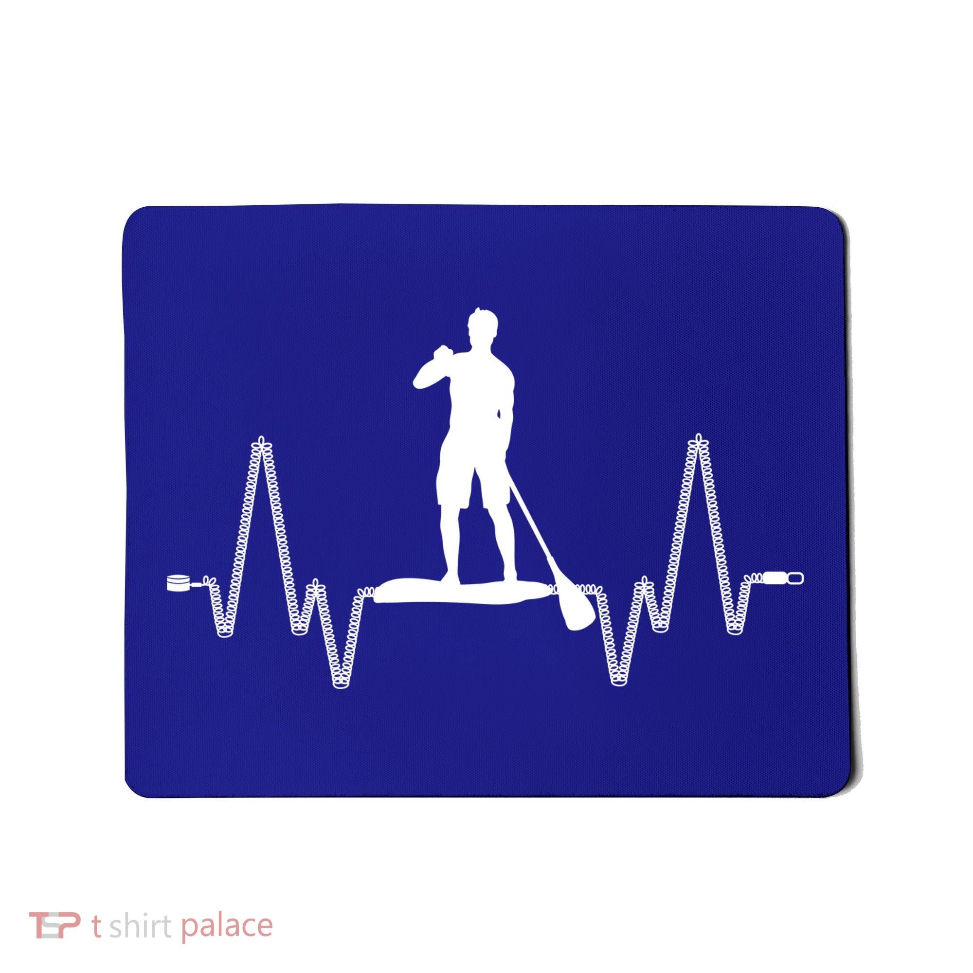 Paddle Board Heartbeat Mousepad