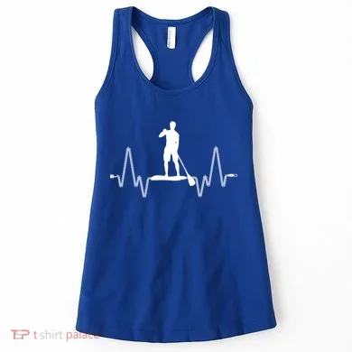 Paddle Board Heartbeat Women's Tank Top