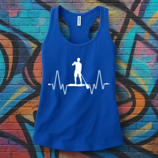 Paddle Board Heartbeat Women's Tank Top