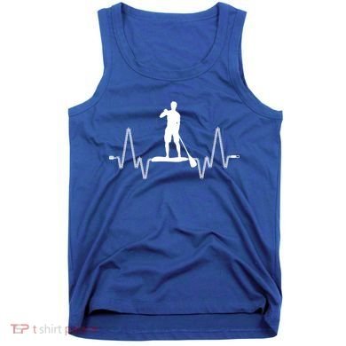 Paddle Board Heartbeat Tank Top