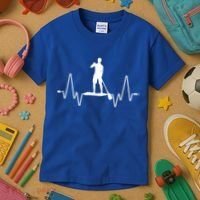 Paddle Board Heartbeat Kids T-Shirt thumb 3