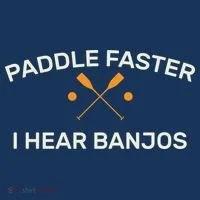 Paddle Faster I Hear Banjos Baby Bodysuit thumb 2