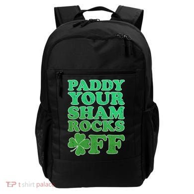 Paddy Your Shamrocks Off Clover Backpack