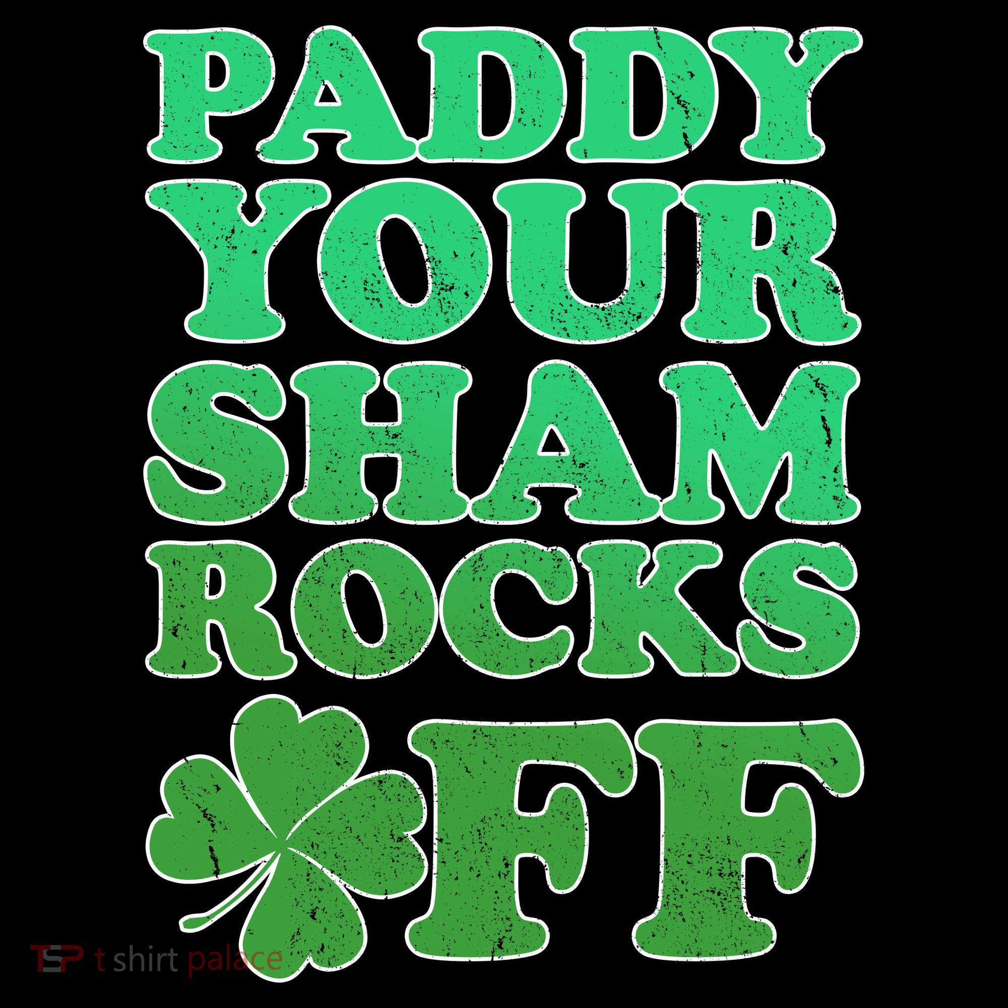 Paddy Your Shamrocks Off Clover Backpack
