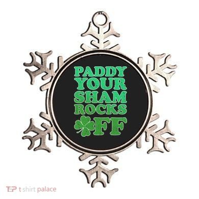 Paddy Your Shamrocks Off Clover Ornament