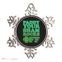 Paddy Your Shamrocks Off Clover Ornament thumb 0