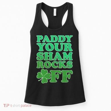 Paddy Your Shamrocks Off Clover Women's Tank Top