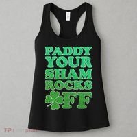 Paddy Your Shamrocks Off Clover Women's Tank Top thumb 3