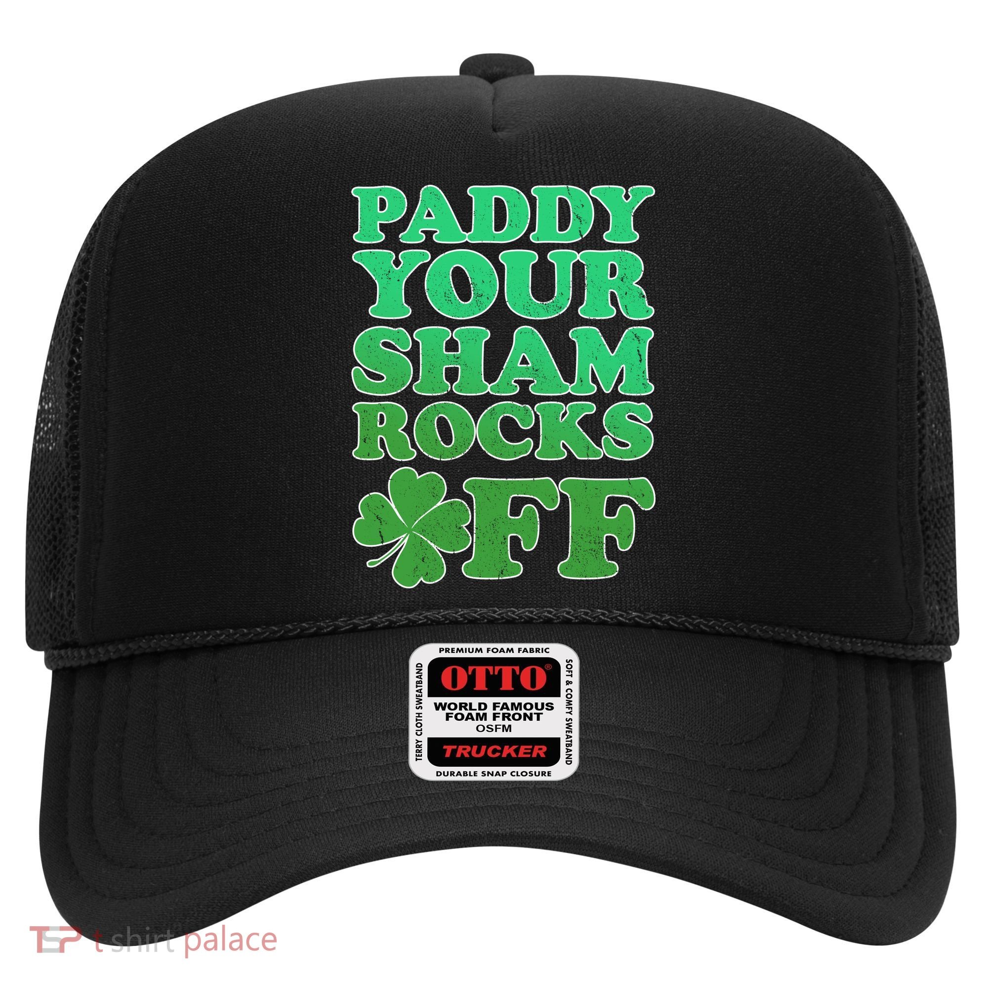 Paddy Your Shamrocks Off Clover Hat