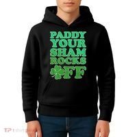 Paddy Your Shamrocks Off Clover Kids Hoodie thumb 4
