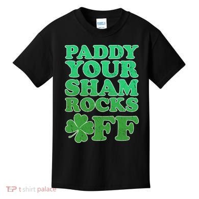 Paddy Your Shamrocks Off Clover Kids T-Shirt