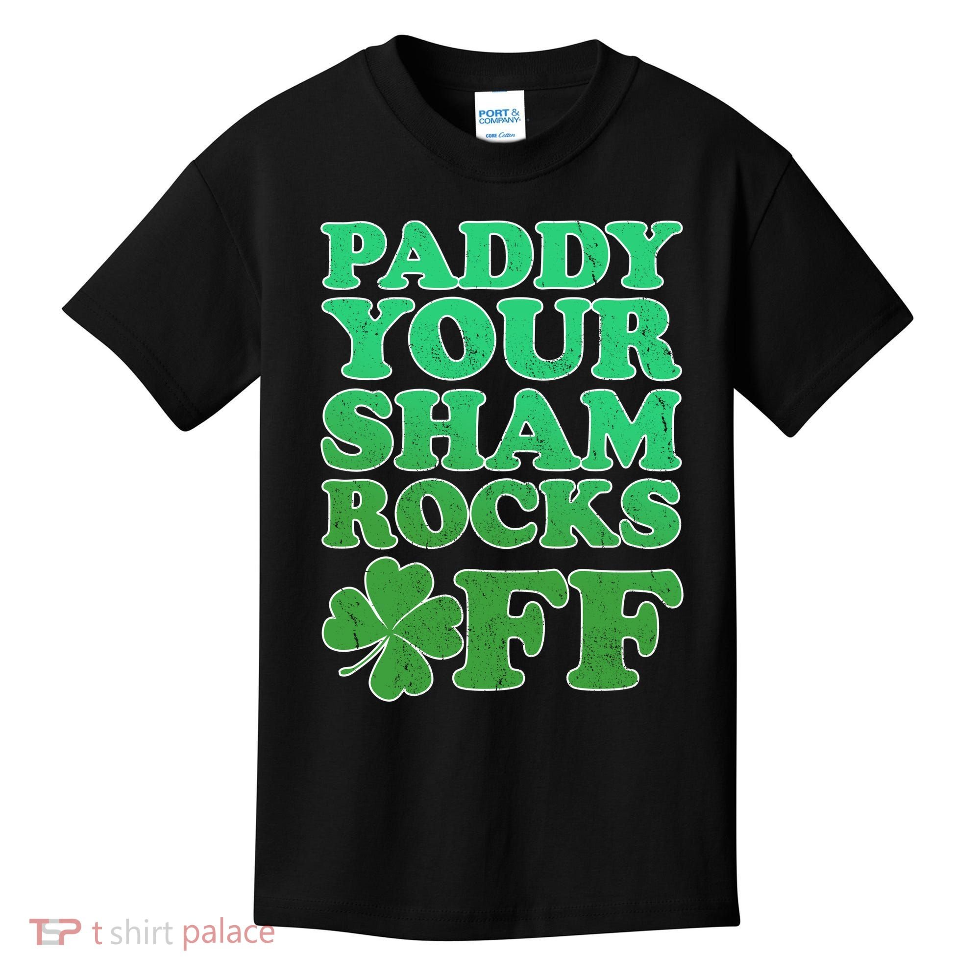 Paddy Your Shamrocks Off Clover Kids T-Shirt