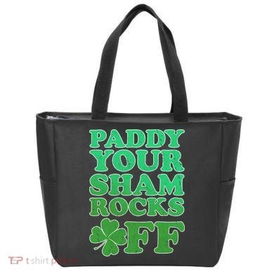 Paddy Your Shamrocks Off Clover Tote Bag