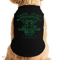 Paddy's Irish Pub Let The Shenanigans Begin Doggie Tank thumb 0