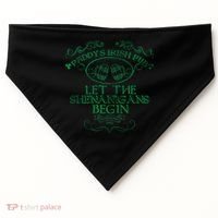 Paddy's Irish Pub Let The Shenanigans Begin USA-Made Doggie Bandana thumb 0