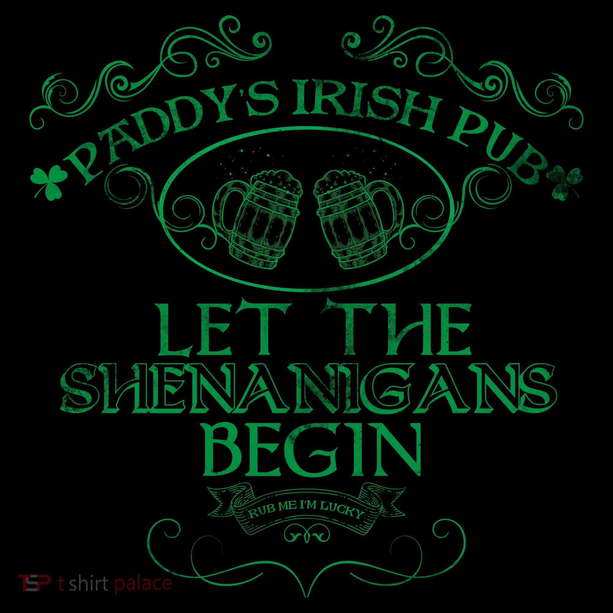 Paddy's Irish Pub Let The Shenanigans Begin Apron