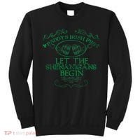 Paddy's Irish Pub Let The Shenanigans Begin Sweatshirt thumb 0