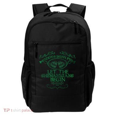 Paddy's Irish Pub Let The Shenanigans Begin Backpack
