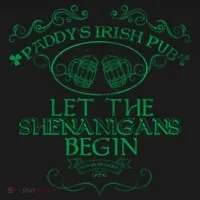 Paddy's Irish Pub Let The Shenanigans Begin Women's Long Sleeve Shirt thumb 2