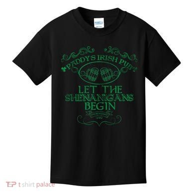 Paddy's Irish Pub Let The Shenanigans Begin Kids T-Shirt