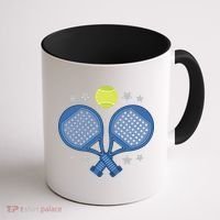 Padel Rackets Coffee Mug thumb 1