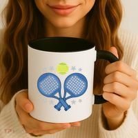 Padel Rackets Coffee Mug thumb 3