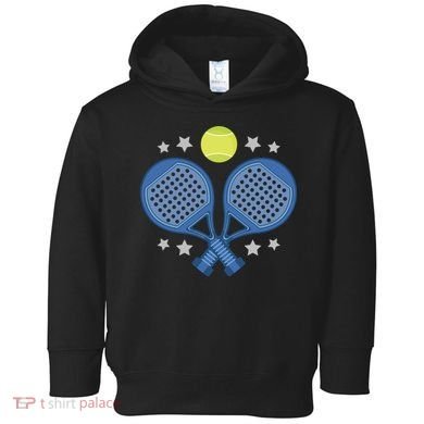 Padel Rackets Toddler Hoodie