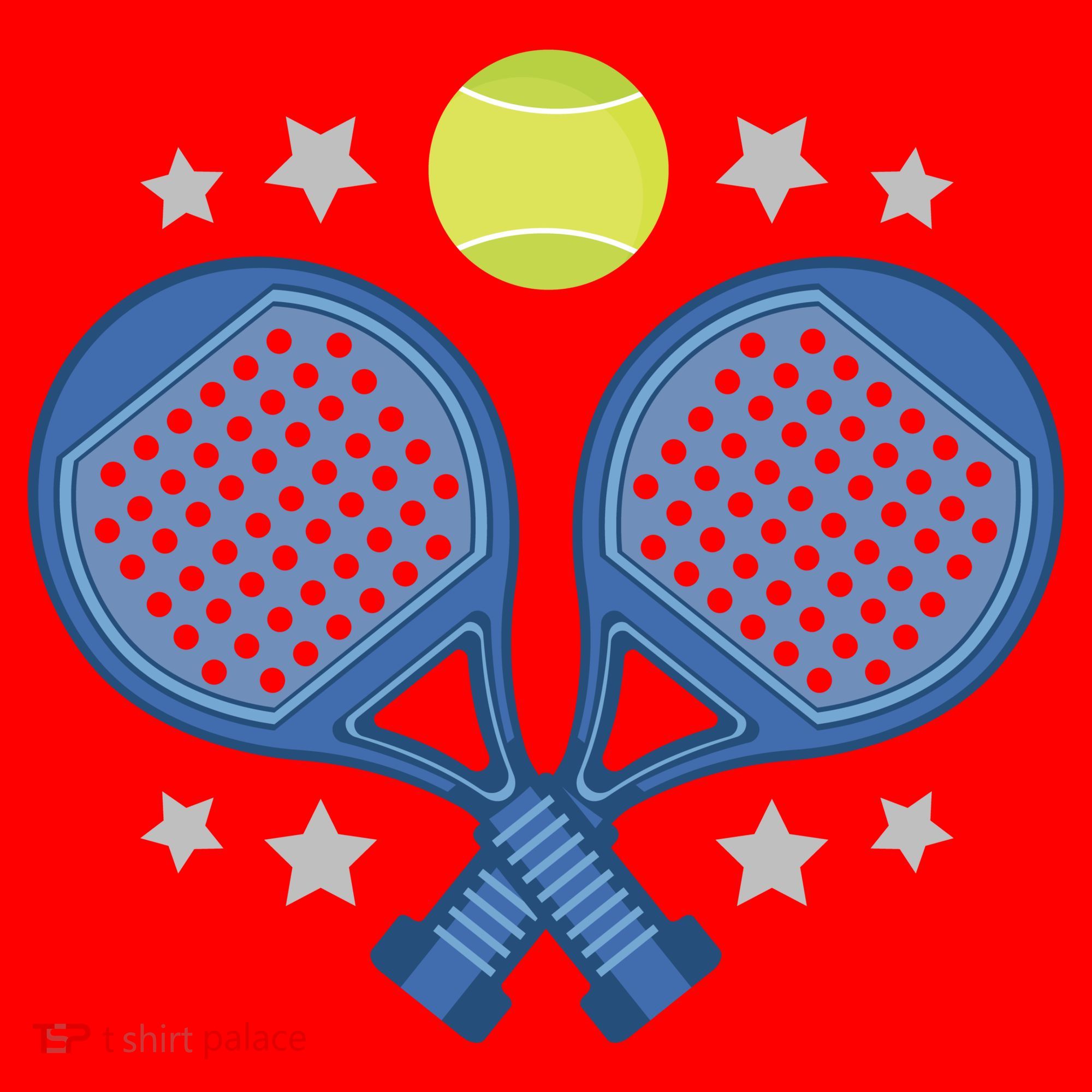 Padel Rackets Santa Hat