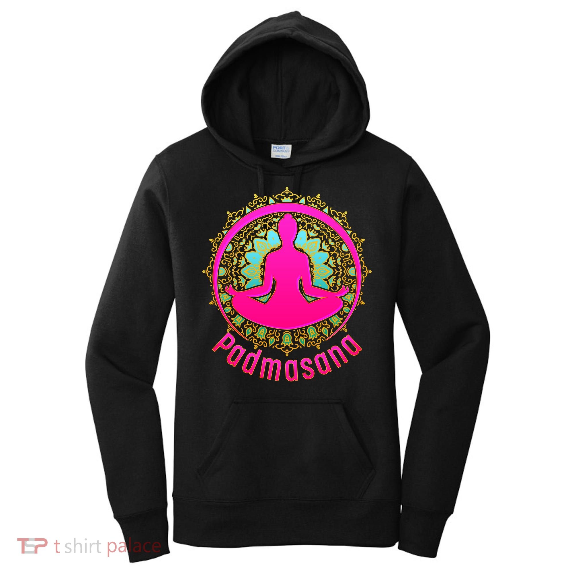 Padmasana Yoga Lotus Pose Women's Hoodie