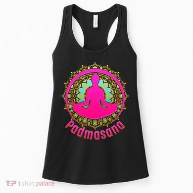 Padmasana Yoga Lotus Pose Women's Tank Top