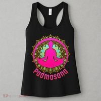Padmasana Yoga Lotus Pose Women's Tank Top thumb 3
