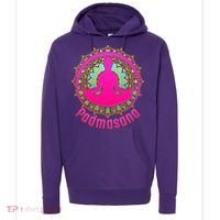 Padmasana Yoga Lotus Pose Hoodie thumb 0