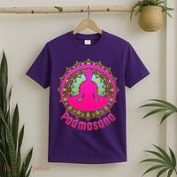 Padmasana Yoga Lotus Pose T-Shirt thumb 2