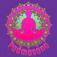 Padmasana Yoga Lotus Pose T-Shirt thumb 7