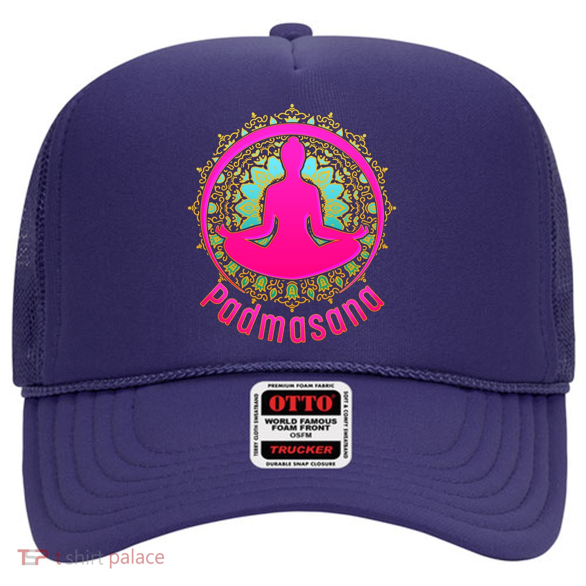 Padmasana Yoga Lotus Pose Hat