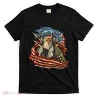 Patriotic American Eagle Fighter Pilot 4th Of July T-Shirt thumb 0