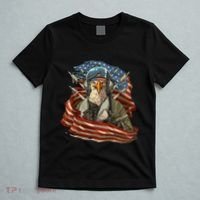 Patriotic American Eagle Fighter Pilot 4th Of July T-Shirt thumb 5