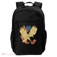 Patriotic American Eagle And United States Flag Backpack thumb 0