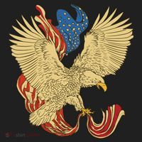 Patriotic American Eagle And United States Flag Tumbler thumb 3
