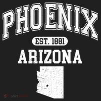 Phoenix Arizona Est 1881 Varsity Women's Sweatshirt thumb 2
