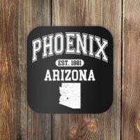 Phoenix Arizona Est 1881 Varsity Coaster thumb 0