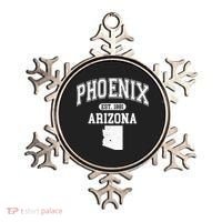 Phoenix Arizona Est 1881 Varsity Ornament thumb 0