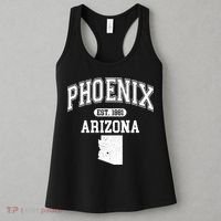 Phoenix Arizona Est 1881 Varsity Women's Tank Top thumb 3