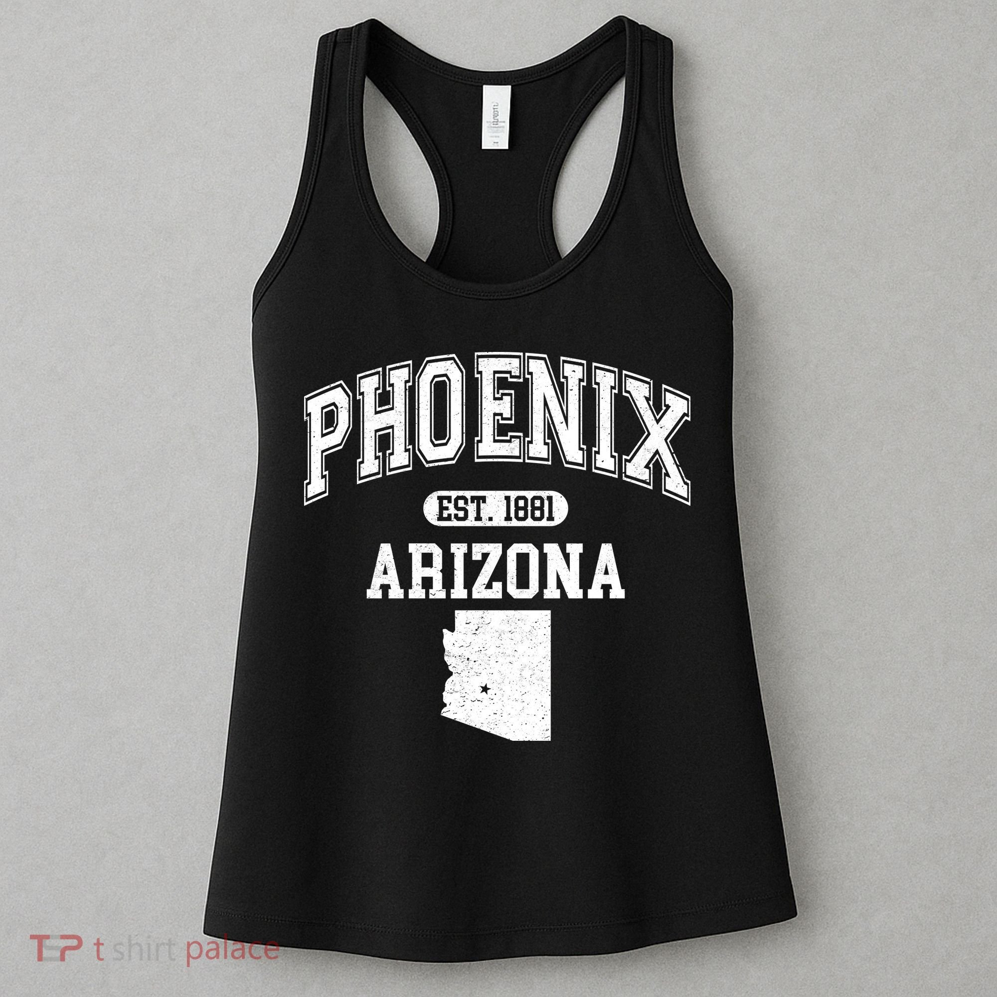 Phoenix Arizona Est 1881 Varsity Women's Tank Top