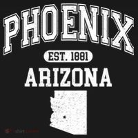 Phoenix Arizona Est 1881 Varsity Women's Tank Top thumb 5