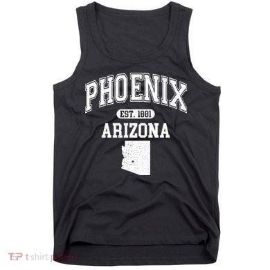 Phoenix Arizona Est 1881 Varsity Tank Top